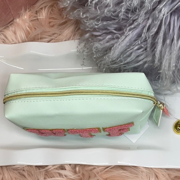 Varsity Letter Cosmetics Makeup Bag - Picture 13 of 14